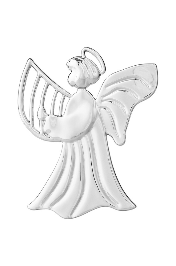 Украса за елха Rosendahl Harp Angel 31571 сив AA00