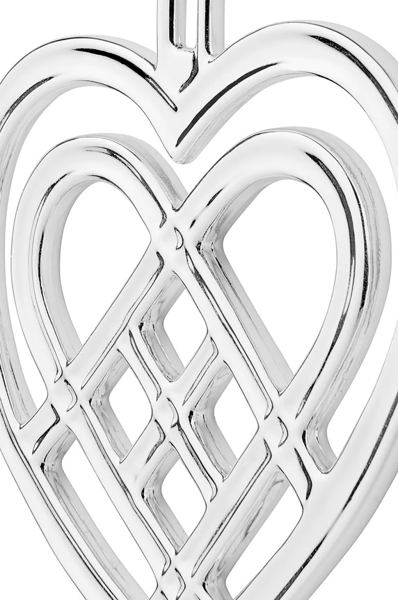 Лайфстайл Декоративная подвеска Rosendahl Weaved Heart 31532 серый