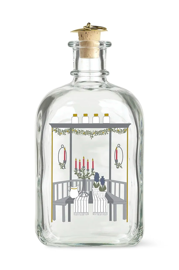 Бутилка Holmegaard Christmas Bottle 2024 730 ml 4800562 прозрачен AA00