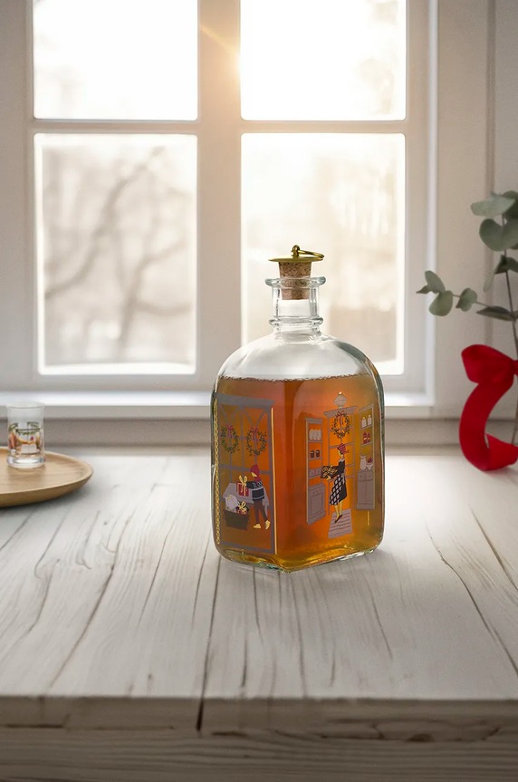Бутилка Holmegaard Christmas Bottle 2024 730 ml прозрачен 4800562