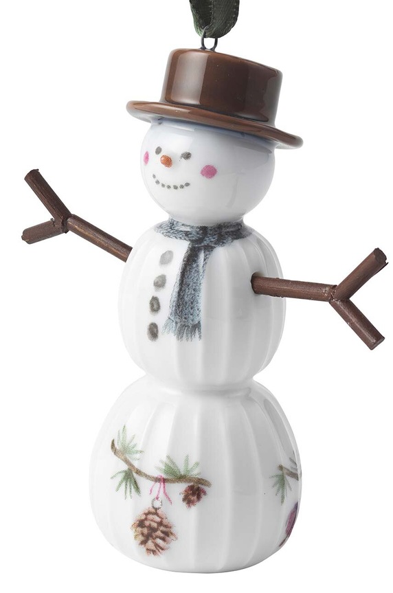 Lifestyle Στολίδι Kähler Christmas Snowman 692664 πολύχρωμο