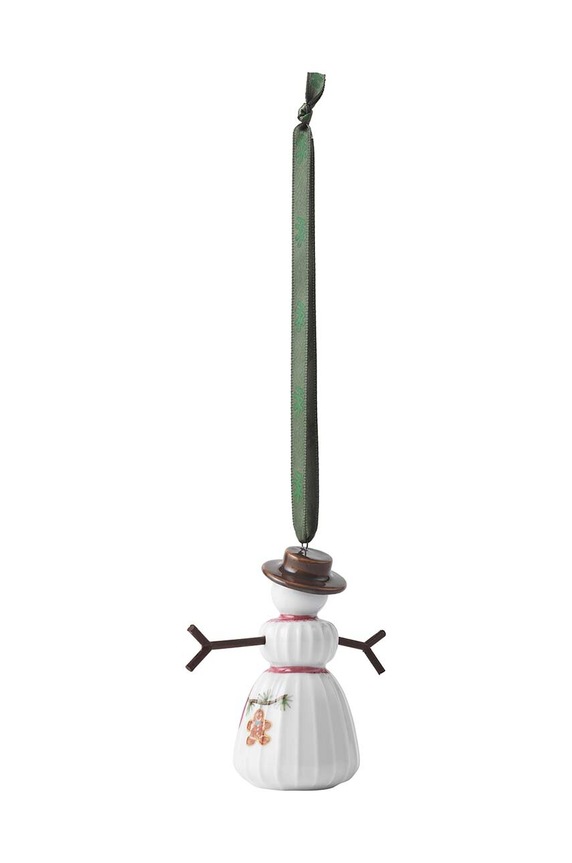 Декоративна висулка Kähler Christmas Snowwoman 693600 многоцветен AA00