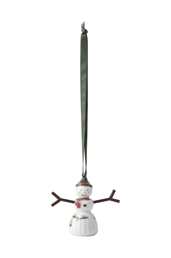 Декоративна висулка Kähler Christmas Snowgirl многоцветен 693601