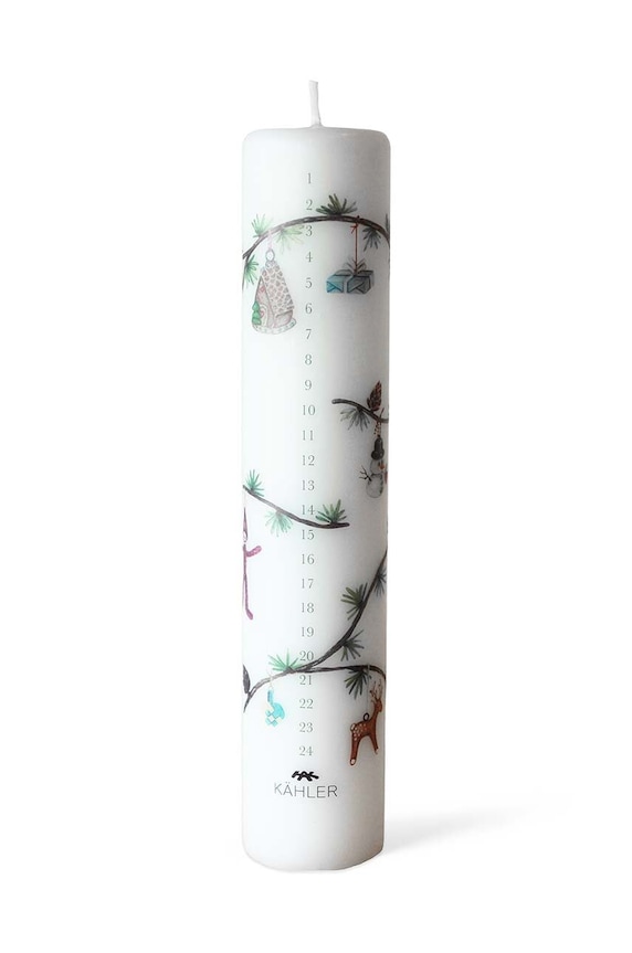 Адвентна свещ Kähler Christmas Advent Candle многоцветен 693141