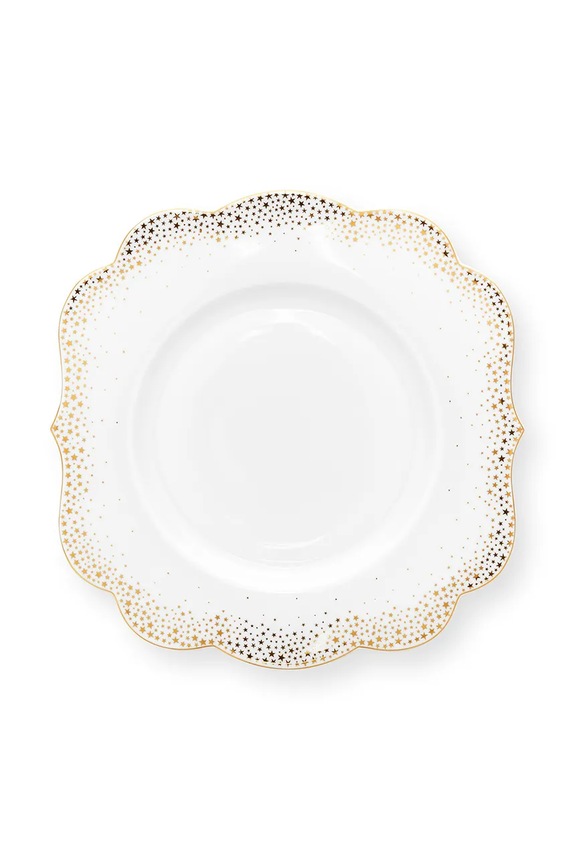 Pip Studio zestaw talerzy Royal Winter White 6-pack biały 51.001.397