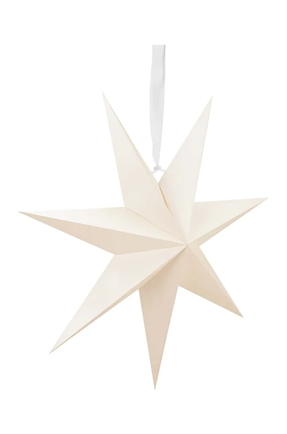 Χριστουγεννιάτικο διακοσμητικό vtwonen Star Paper Pearl 52099250 μπεζ AA00