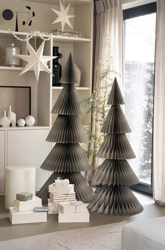 Χριστουγεννιάτικο διακοσμητικό vtwonen Star Paper Pearl 52099250 μπεζ