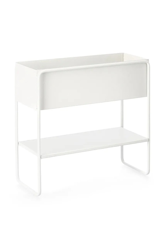 Bizzotto donica ze stelażem Madelyn 45 x 18 x 44 cm 723937 biały AA00