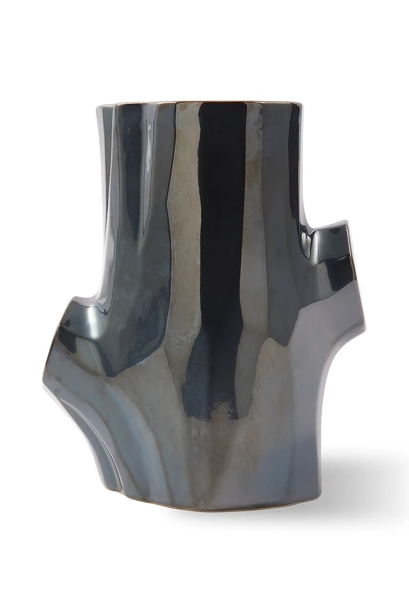 Dekorativní váza Pols Potten Metallic S šedá 240.205.121
