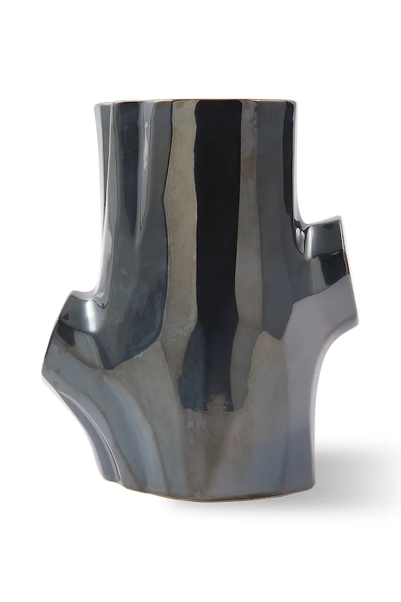 Dekorativní váza Pols Potten Metallic S šedá 240.205.121