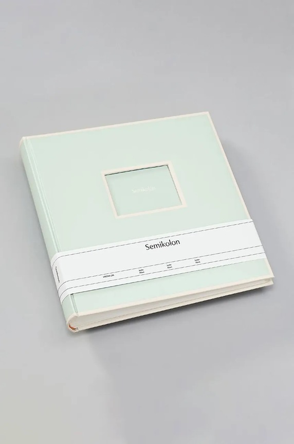 Album za fotografije Semikolon Jumbo Moss tirkizna SN364060