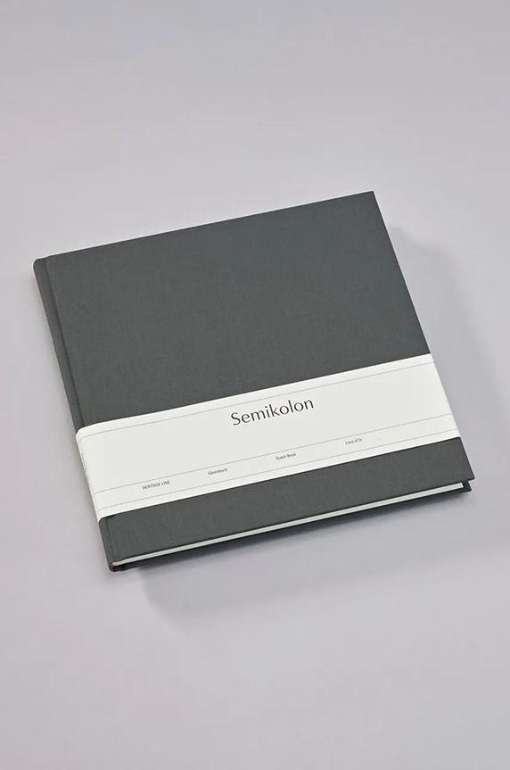 Гостьова книга Semikolon Lava Stone чорний SN370073