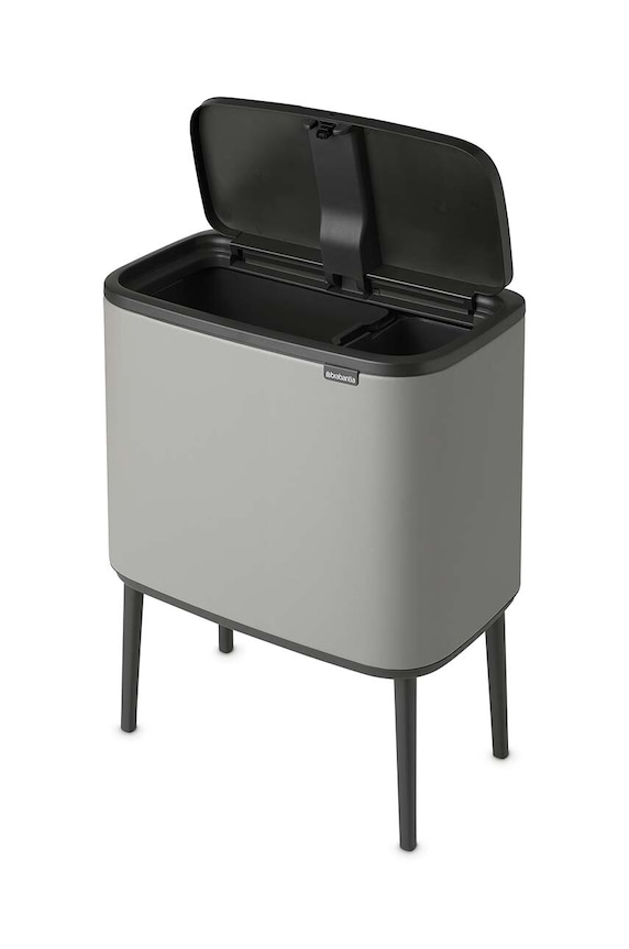Kuhinja i bar Koš za smeće Brabantia Bo Touch, 11 + 23 L 127243 siva