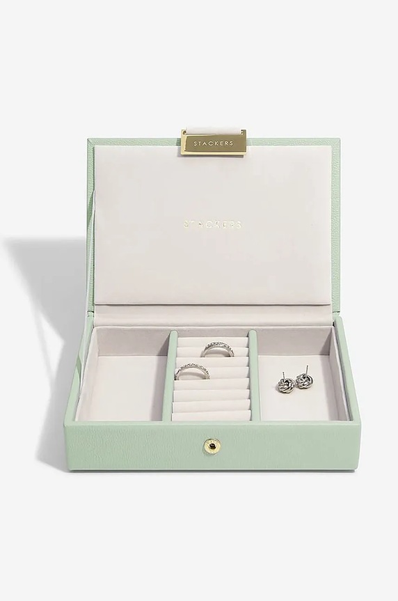 Stackers cutie de bijuterii verde 74521