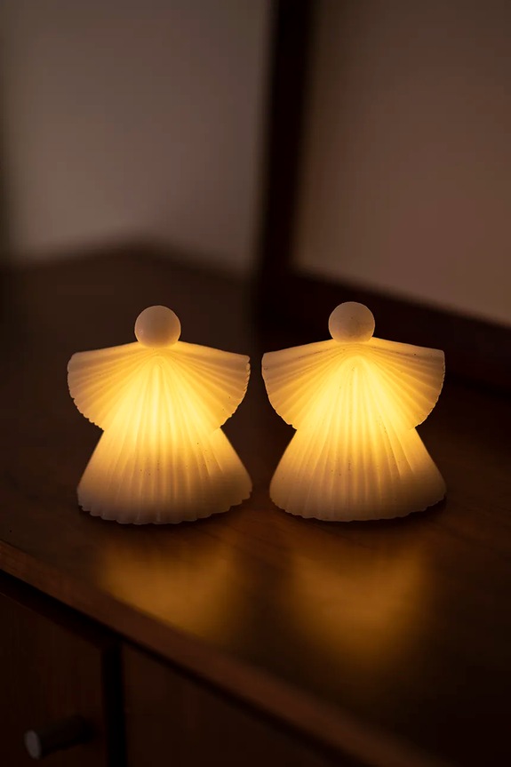 Sirius dekoracja świąteczna led Asta Engel 2-pack 13320 biały AA00