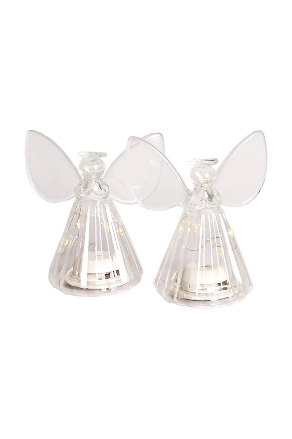 Σετ χριστουγεννιάτικης διακόσμησης led Sirius Iris Engel 2-pack διαφανή 58031