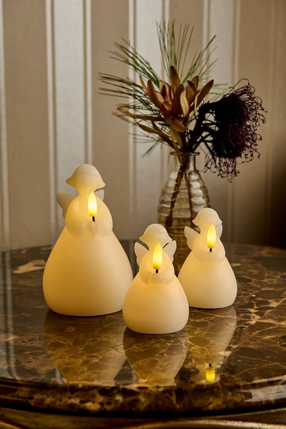 Sirius decorațiune de crăciun cu led-uri Lucia Engel alb 80835