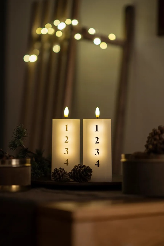 Lifestyle Sirius lumânare advent led Sille 80705 alb