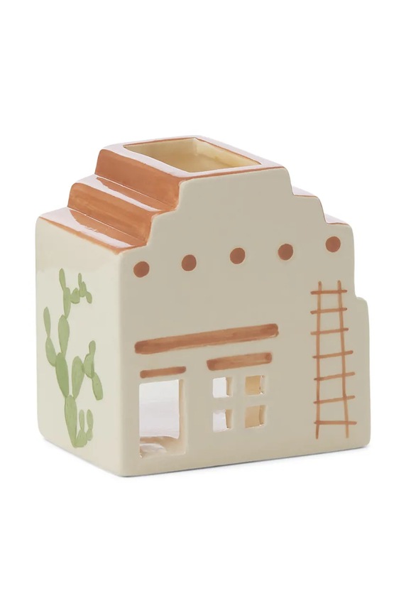 Paddywax domek ceramiczny na kadzidełka Santa Fe Adobe multicolor IN0024EU