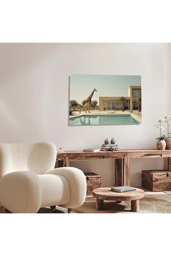 Dnevna soba in spalnica Grafika na akrilnem steklu a.i art HARTMAN Urban Zoo 13 46x61 cm KB1815H18.URBANZOO13 pisana