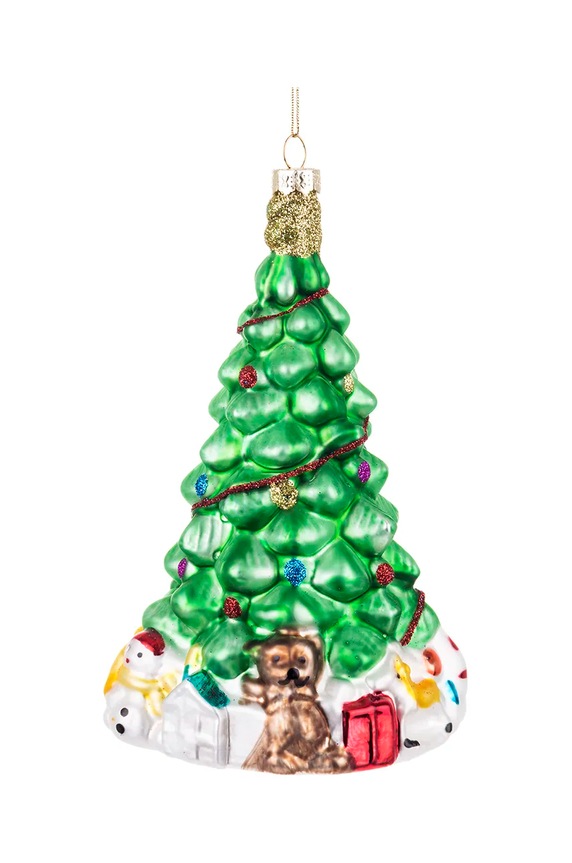 Στολίδι για το Χριστουγεννιάτικο δέντρο home & lifestyle πολύχρωμο 140783