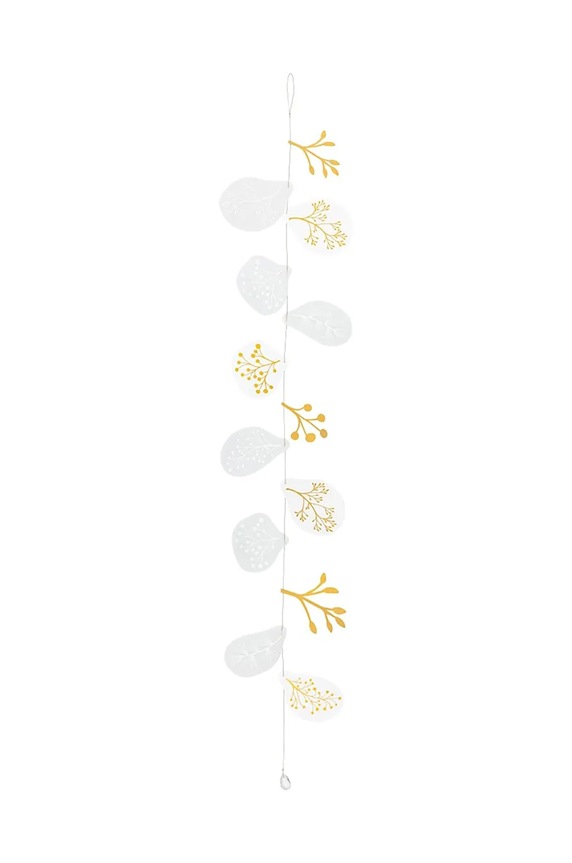 Raeder lanț decorativ Winter Magic alb C92361