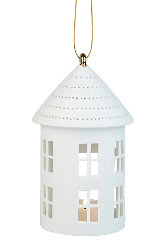 Στολίδι Raeder Domek L λευκό C90680