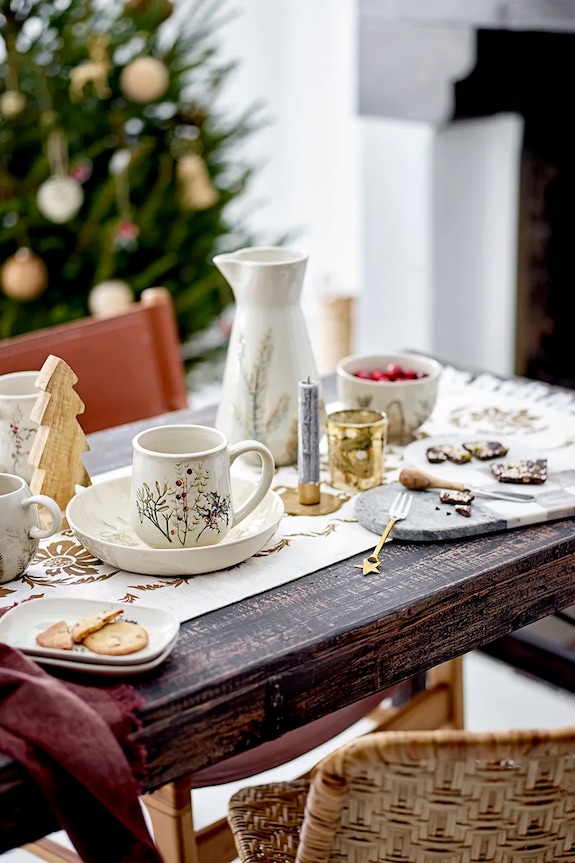 Bloomingville bieżnik bawełniany Laica 82054177 beżowy AA00