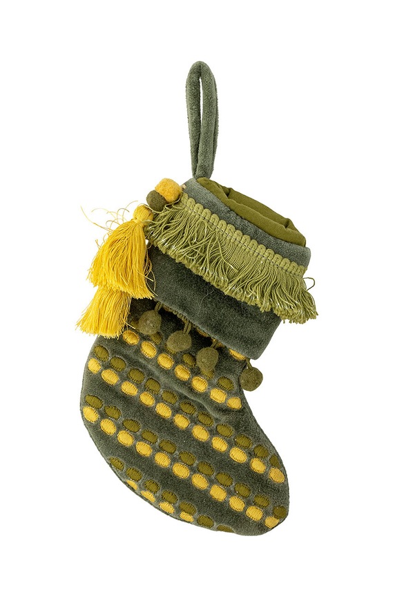 Новорічна прикраса Bloomingville Jeanne Ornament зелений 82066032