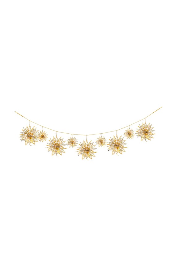 Коледна декорация за стена Bloomingville Bellac Garland жълт 82066029