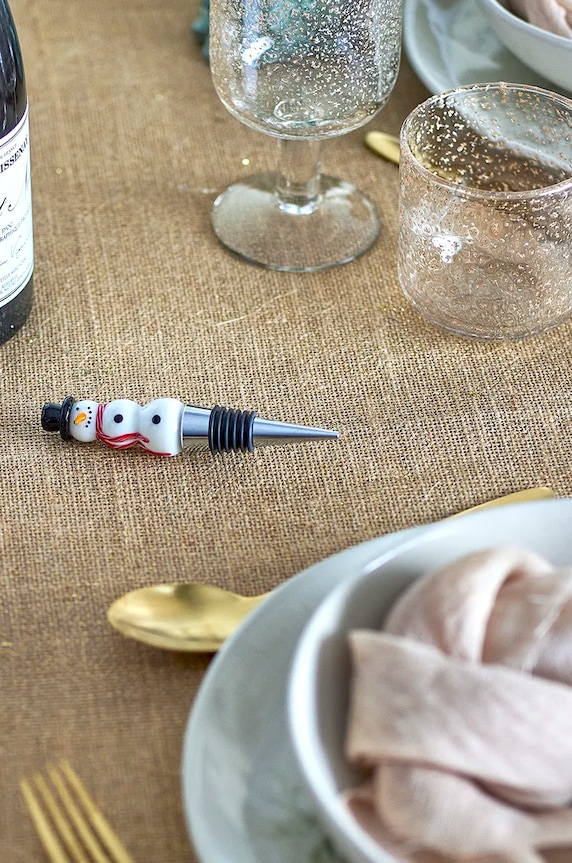 Bloomingville bordugó Lynn Wine Stopper 82061127 fehér AA00