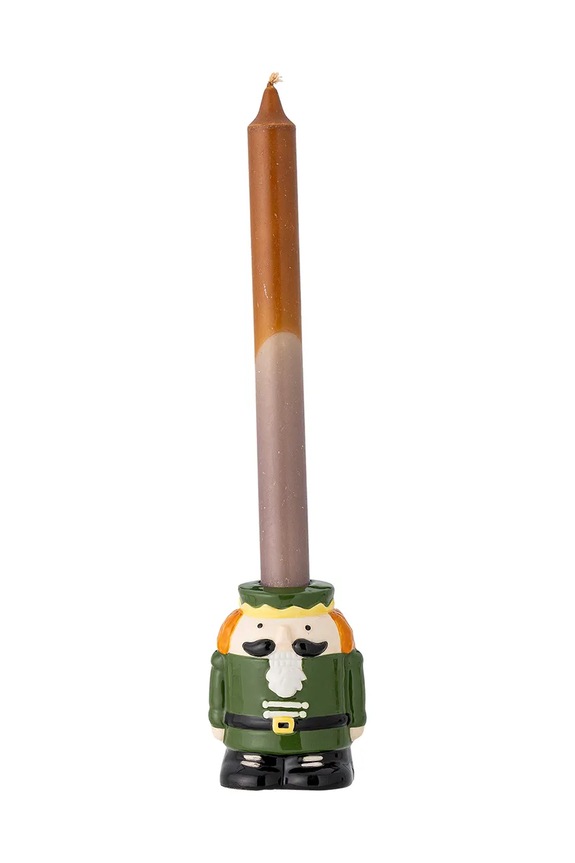 Διακοσμητικό κηροπήγιο Bloomingville Feast Candle Holder 82061246 πράσινο AA00