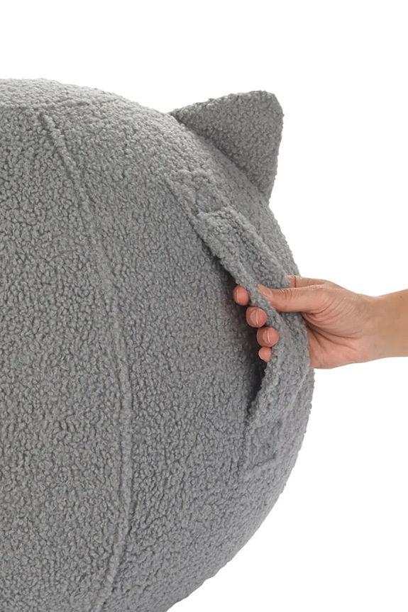 Obývacia izba a spálňa Taburetka Balvi Kitty 28009 sivá