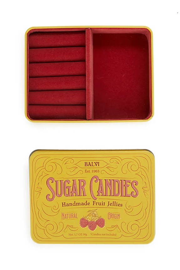 Nappali és hálószoba Balvi doboz Sugar Candies 28013 sárga