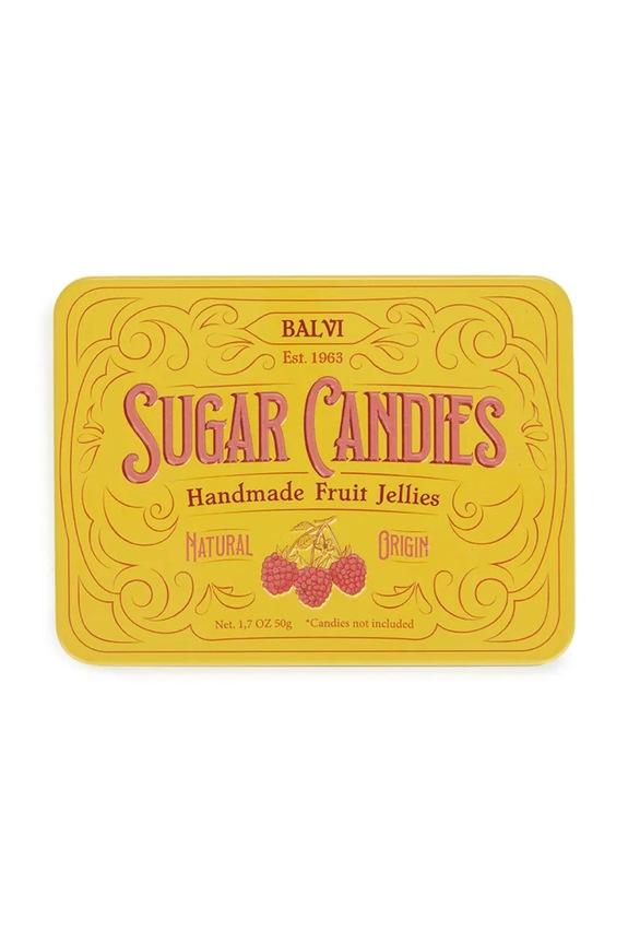 Balvi doboz Sugar Candies sárga 28013