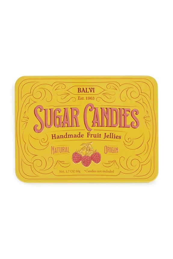 Balvi doboz Sugar Candies sárga 28013