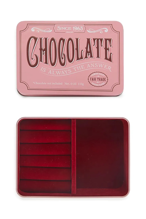 Salotto e camera Balvi scatola per bigioteria Chocolate 28014 rosa