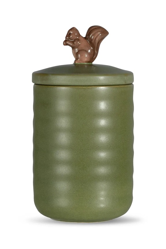 Банка с крышкой Sagaform .Ellen 0,8 L зелёный 5018444