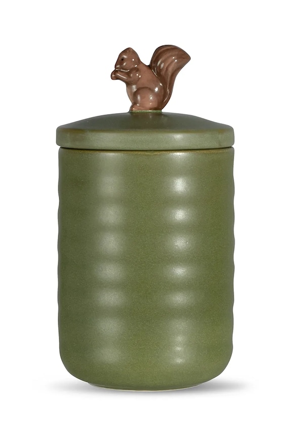 Банка с крышкой Sagaform .Ellen 0,8 L зелёный 5018444