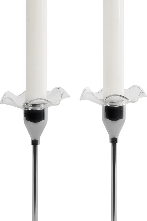 Svícnová krytka Sagaform Viva 2-pack 5018443 šedá AA00