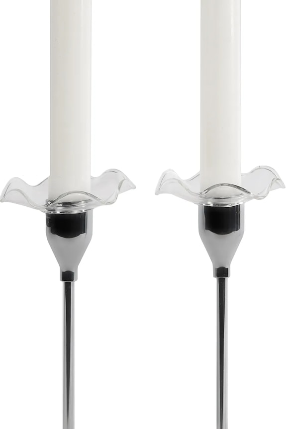 Svícnová krytka Sagaform Viva 2-pack 5018443 šedá AA00