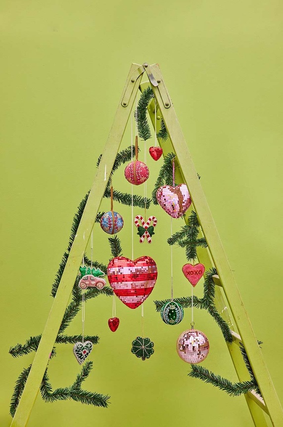 Декорація Rice Medium Heart Home Decor барвистий DISCO.MHEA