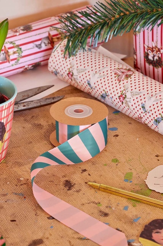 Ozdobná stuha Rice Small Satin Ribbon WRRIB.SSAGI vícebarevná AA00