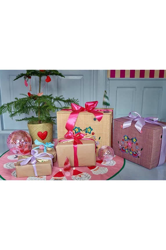 Podloga za božično drevo Rice pisana FLCAR.XMASTREE