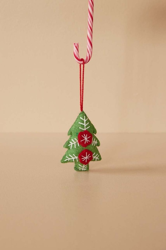 Декоративна підвіска Rice Christmas Tree Fabric XHAN.TREE барвистий AA00