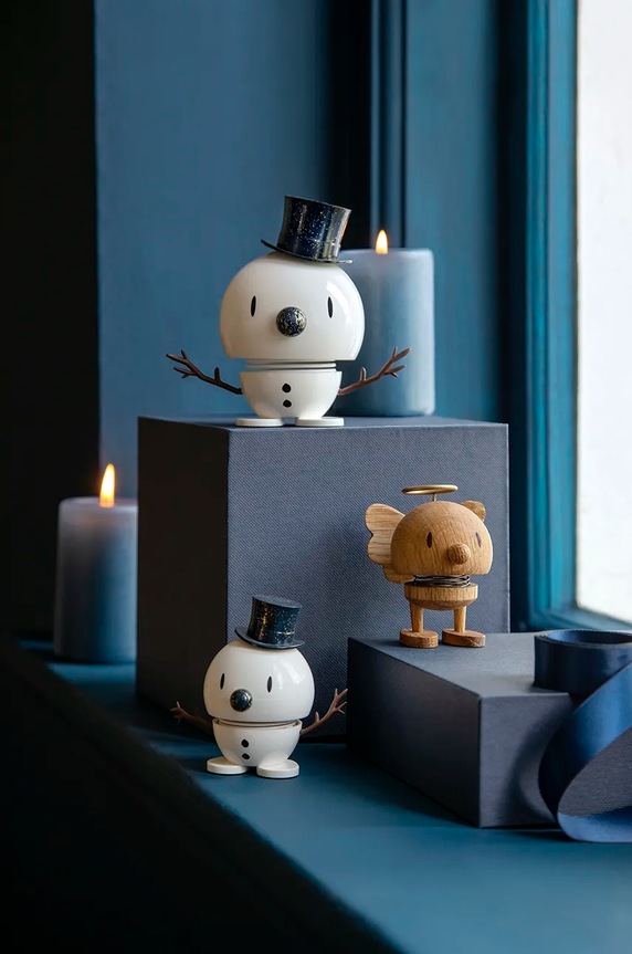 Decor Dekoračná figúrka Hoptimist Snowman S 26173 viacfarebná
