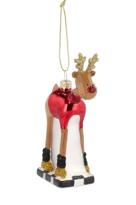 Lifestyle Στολίδι για το Χριστουγεννιάτικο δέντρο Medusa-Copenhagen Rudolf 27563 πολύχρωμο