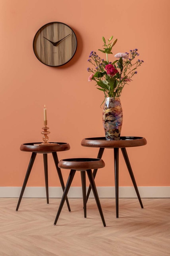 Dekorativna vaza Present Time Melange Cone PT4211BR pisana AA00