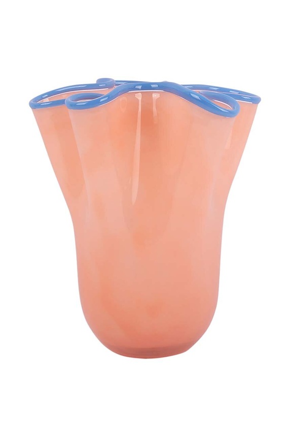 Present Time dekor váza Ruffles Medium többszínű PT4159OR