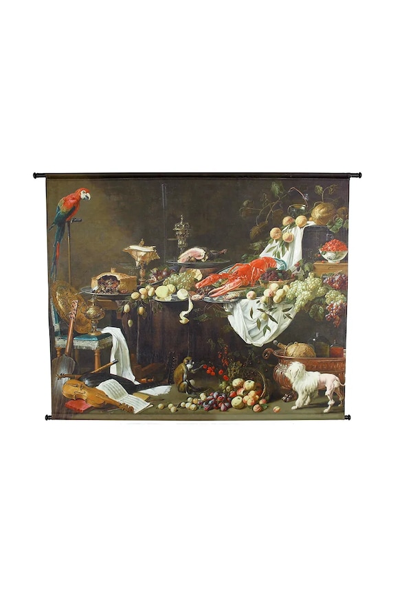 Nástenná dekorácia home & lifestyle 110 x 2,5 x 146 cm viacfarebná XET.5809